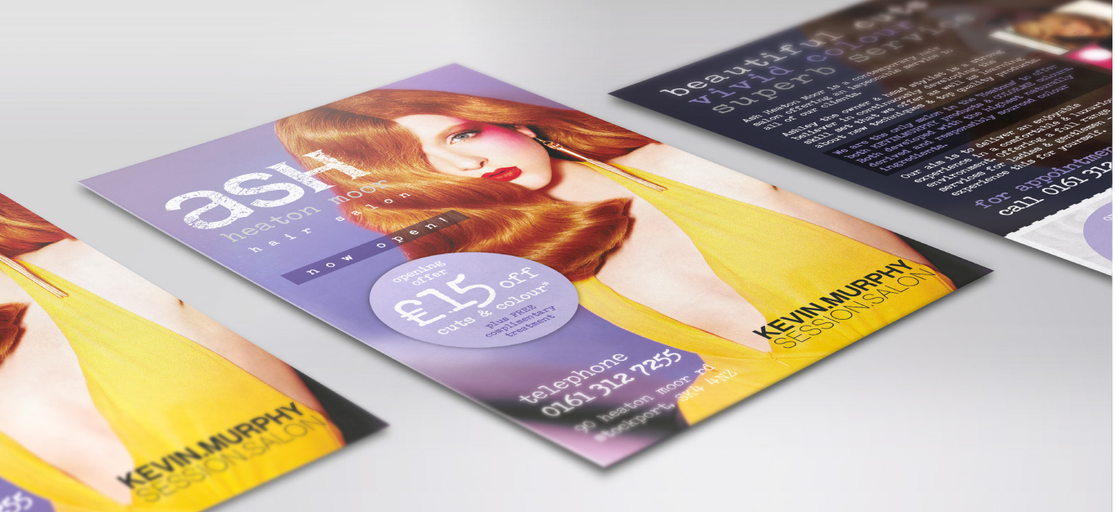 leaflet design heaton moor stockport