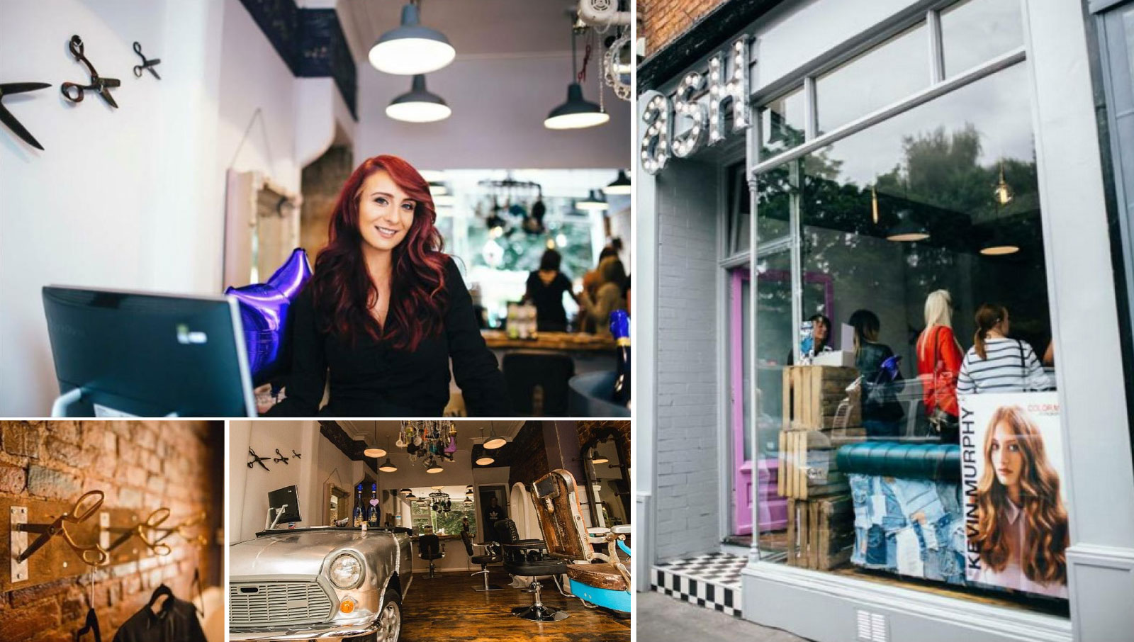 Ash hair salon launch photos