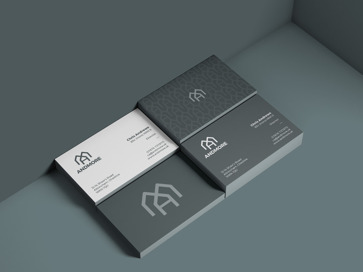 builder business card design altrincham