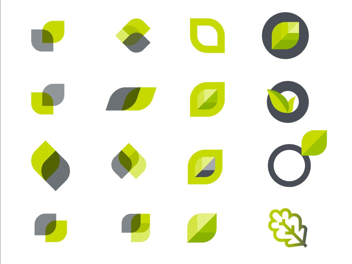 leaf icon design
