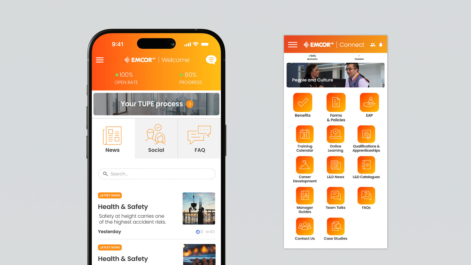 Employee-Engagement App Design